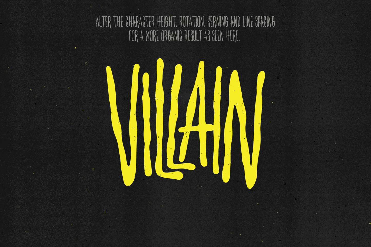 Villain Font