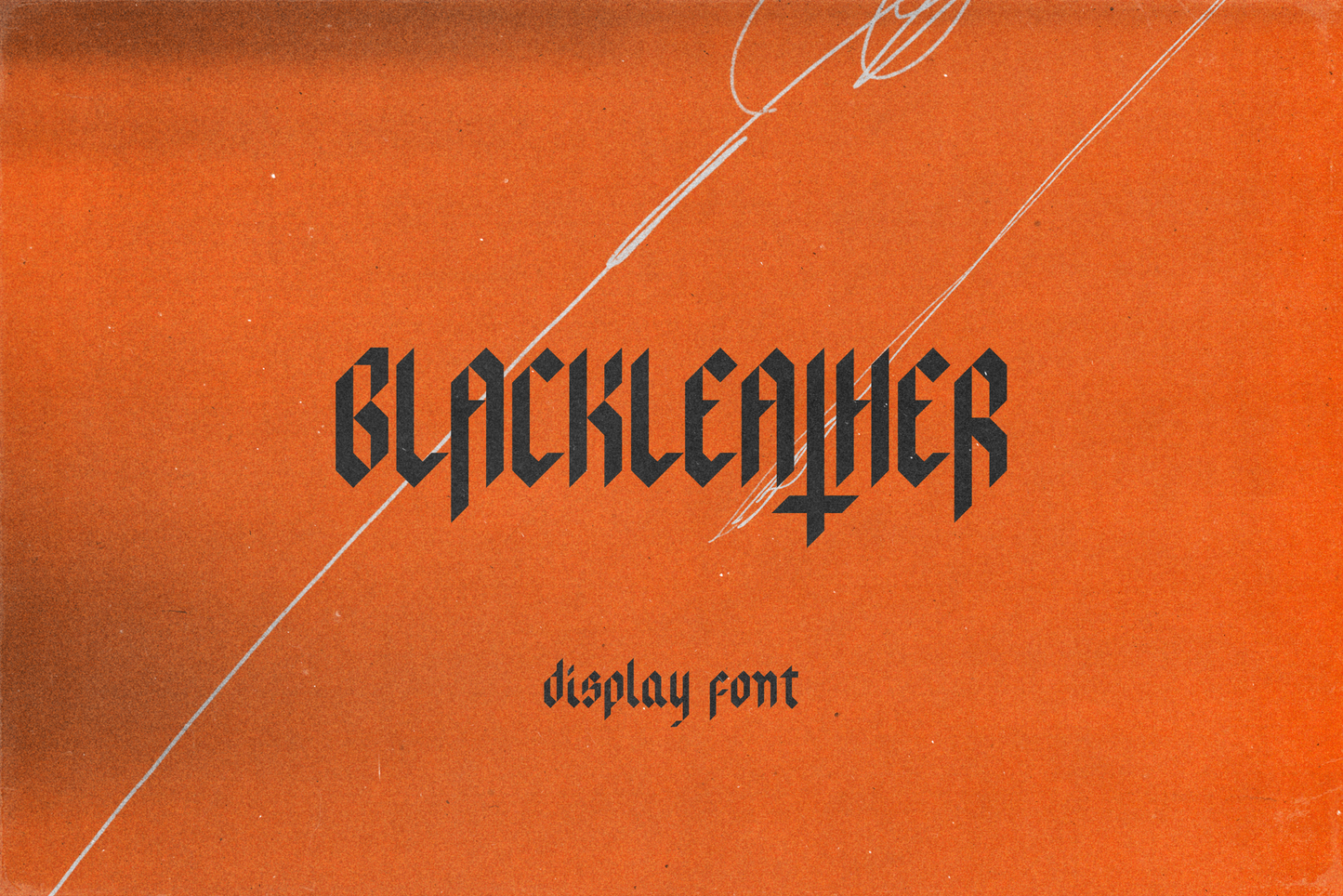 Blackleather Font